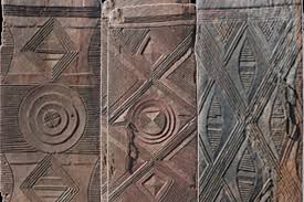 Carved doors of an Igbo compound