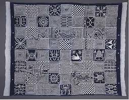Ukara cloth with Nsibidi inscriptions