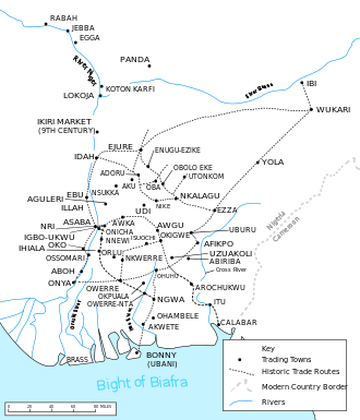 Igbo trade routes before 1900